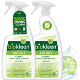 Biokleen Bac-Out front packaging showing eco-friendly benefits
