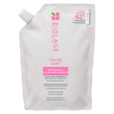 Biolage refill pouch front view showing brand and eco benefit