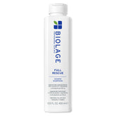 Biolage Full Rescue shampoo front bottle showing product and benefits
