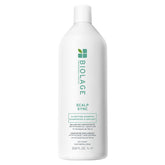 Biolage bottle front shows clear branding and large 33.8 fl oz size benefit