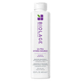 Biolage bottle front packaging showing product and soft hair benefits