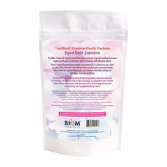 Biom Probiotics close-up of a single VagiBIOM suppository for gentle comfort