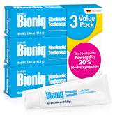 Bioniq front tube view showing product branding and size benefits
