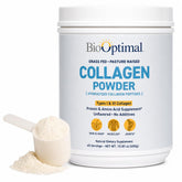 BioOptimal jar front packaging showing clean label and benefits