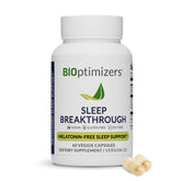 BIOptimizers front bottle shot showing sleep supplement for restful nights