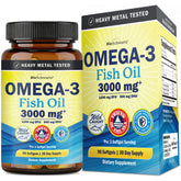 BioSchwartz front packaging showing triple strength omega-3 benefit