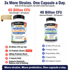BioSchwartz open bottle with visible capsules for easy daily dosing