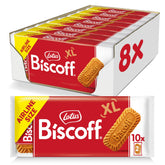 Biscoff front packaging showing two-pack carton and branding, convenient for stocking