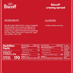 Biscoff open jar texture close-up highlighting smooth creamy spread for easy spreading