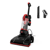 Bissell CleanView Compact front view showing compact design and handle, easy storage benefit