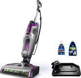 Bissell CrossWave Pet Pro front view showing compact design and controls for faster cleaning