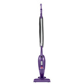 Bissell FeatherWeight front view showing slim purple stick and cleaning head for easy maneuvering