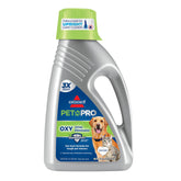 BISSELL bottle front view showing label and pet stain solution benefits