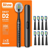 Bitvae D2 front handle showing slim profile and ergonomic grip for easy travel