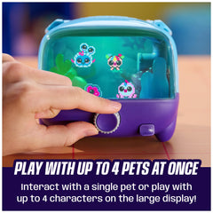 BITZEE dial and control buttons demonstrating intuitive tactile input