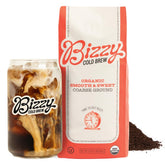 Bizzy front packaging 1 lb showing brand and blend for easy identification