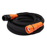 BLACK+DECKER front view of hose showing compact profile and portability