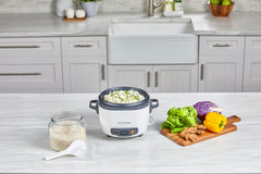 BLACK+DECKER removable nonstick bowl lifted out for easy cleaning benefit