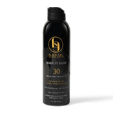 Black Girl Sunscreen front packaging showing SPF 30 and clear finish benefit