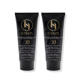 Black Girl Sunscreen front packaging shows SPF 30 and benefits on skin