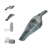 BLACK+DECKER front view of dustbuster showing compact design and easy grab