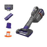 BLACK+DECKER front view showing compact cordless handheld for easy storage