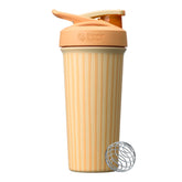 BlenderBottle Sport Sleek front view showing sleek design and cold retention benefit