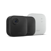 Blink Outdoor 4 XR front kit showing cameras and Sync Module XR for easy deployment