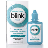 BLINK front bottle showing label and 1 fl oz size, clear identification and portability