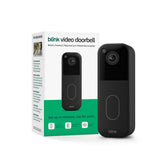 Blink front view showing full-face HD camera and sleek black finish benefits clear monitoring