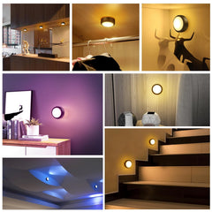 BLS lights mounted under cabinet providing bright task lighting benefit