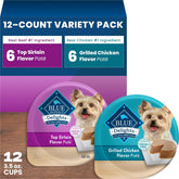 Blue Buffalo front packaging showing variety pack and benefits