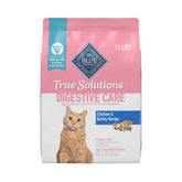 Blue Buffalo front packaging showing Digestive Care benefits and real chicken