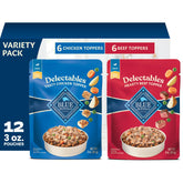 Blue Buffalo front packaging showing variety pack benefits