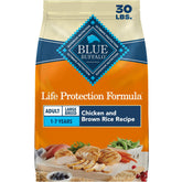 Blue Buffalo front packaging 30 lb showing product identity and benefits