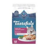 Blue Buffalo front packaging showing chicken-first ingredient and natural benefits