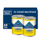 Blue Buffalo front can view showing product branding and homestyle paté benefit