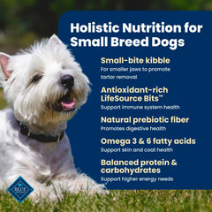 Blue Buffalo ingredients spread with real chicken and whole grains for nutrition