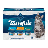Blue Buffalo front packaging showing variety pack and labeling benefits