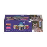 Blue Buffalo front packaging showing variety pack and benefits