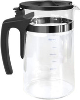 Bluevua carafe front view showing design and easy pour benefit