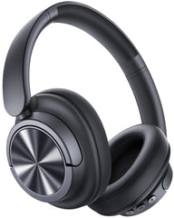 bmani front view showing sleek black design and strong noise reduction benefit