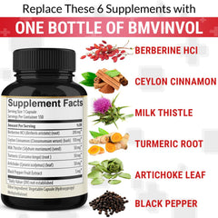 BMVINVOL label ingredients view for clarity and transparency benefits