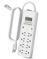 BN-LINK front view showing timer and eight outlets for convenient automation
