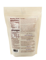 Bob's Red Mill spoon of muesli with milk illustrating quick breakfast prep