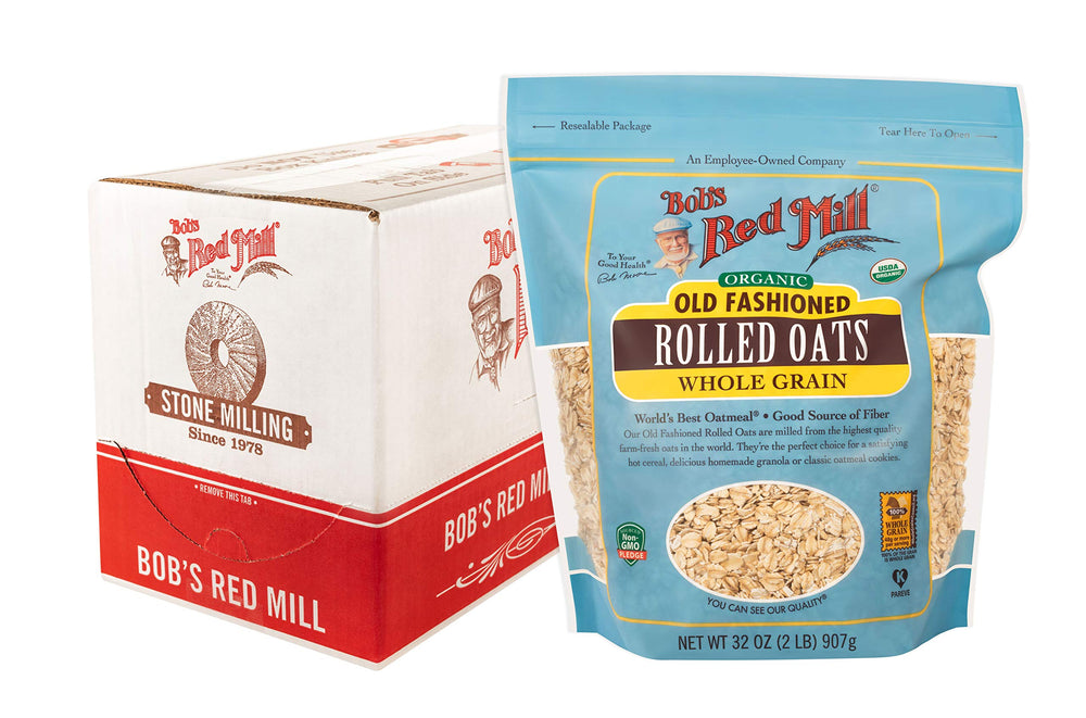 Bob's Red Mill front bag view showing product and easy pantry identification