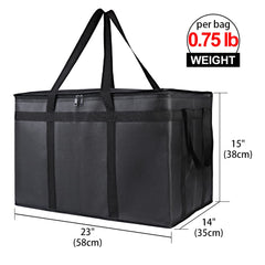 Bodaon open top revealing aluminum lining and insulation for temperature retention benefit
