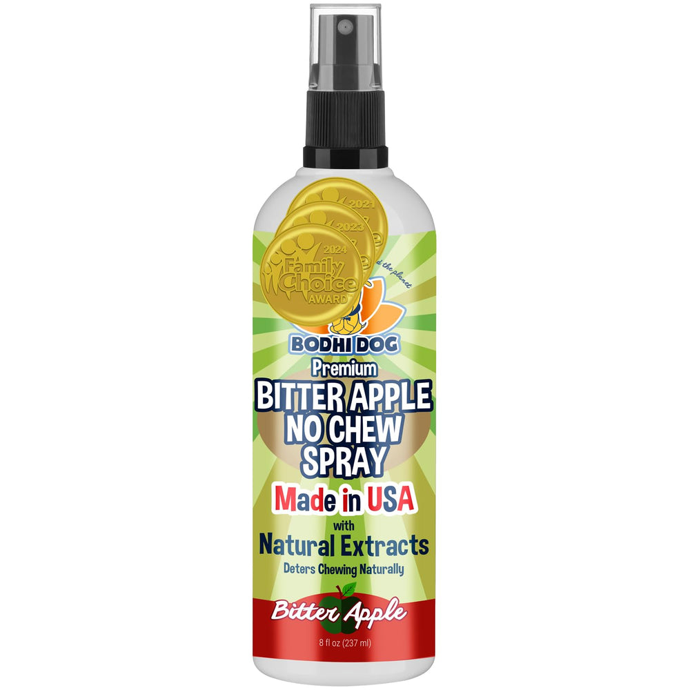 Bodhi Dog front label showing product name and natural benefits