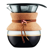 Bodum front view showing full pour-over set and clean modern design