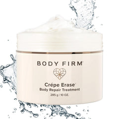 BODY FIRM front jar shot showing label and 10 oz packaging for clear product identification and trust